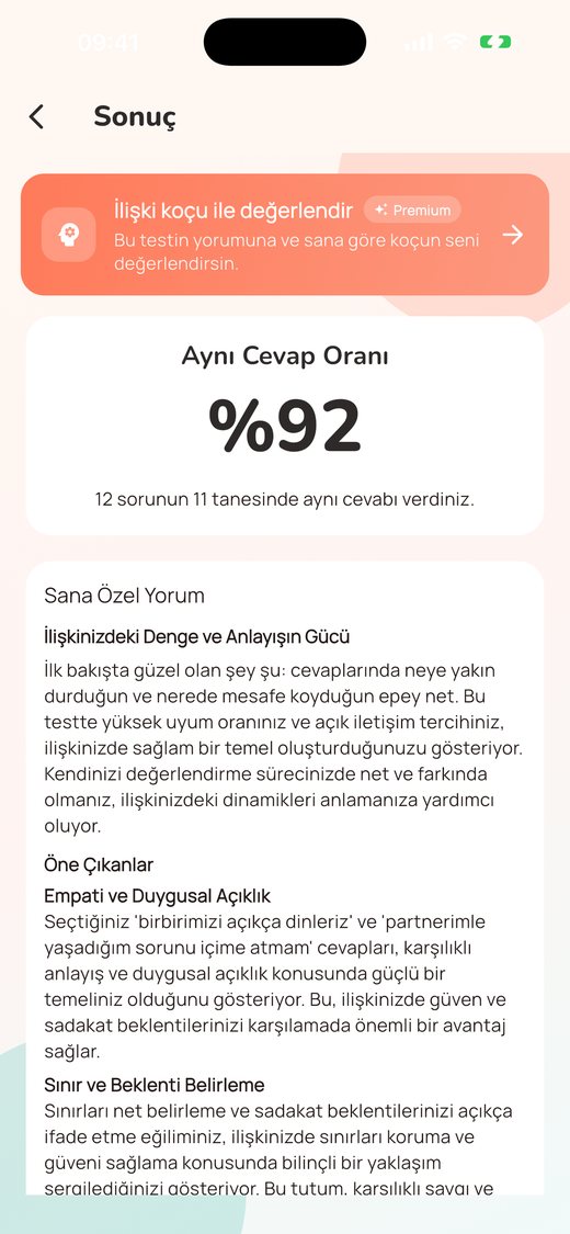 Çift sonucu